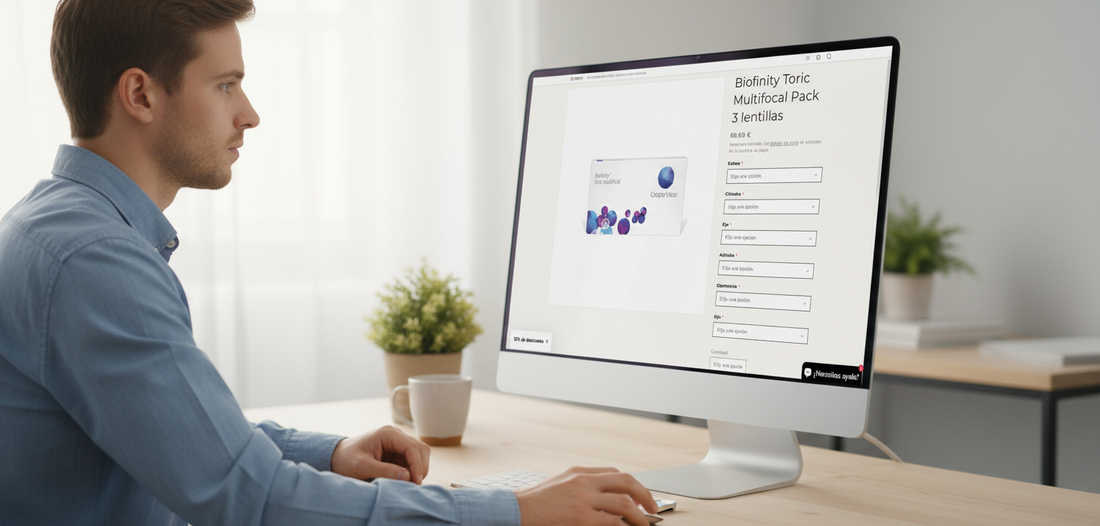 ¿Cómo comprar lentillas online?