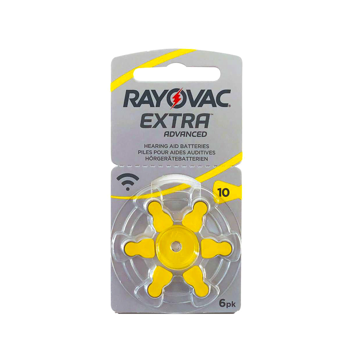 Pilas Para Audífonos Rayovac Extra Pack 6 Pilas - OC Óptica