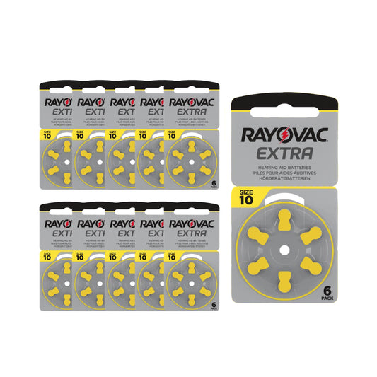 Pilas Para Audífonos Rayovac Extra Pack 60 Pilas - OC Óptica