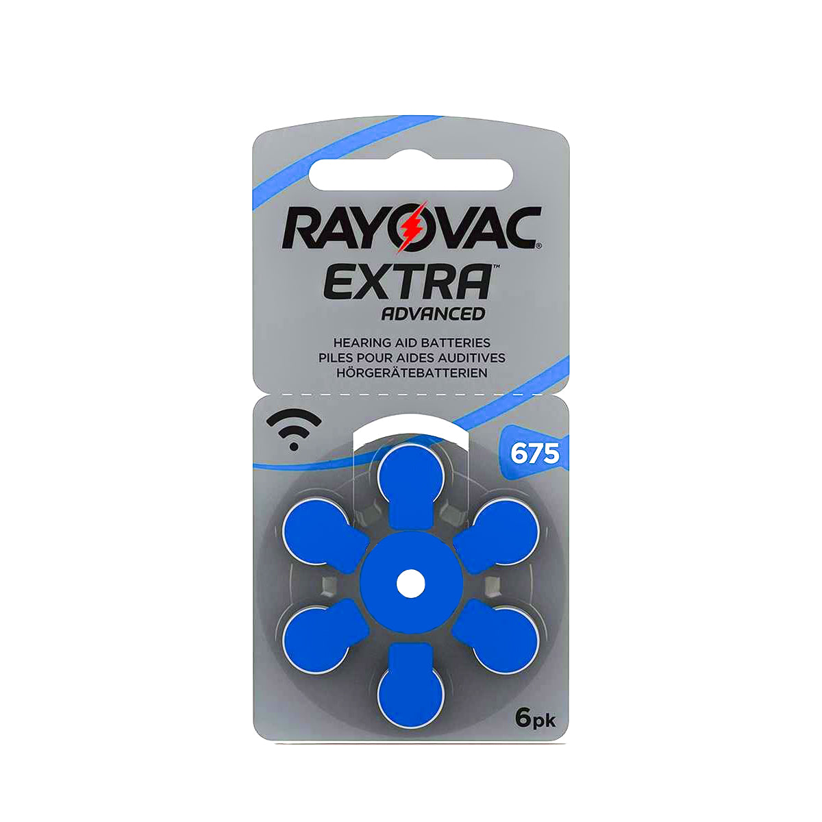 Pilas Para Audífonos Rayovac Extra Pack 6 Pilas - OC Óptica