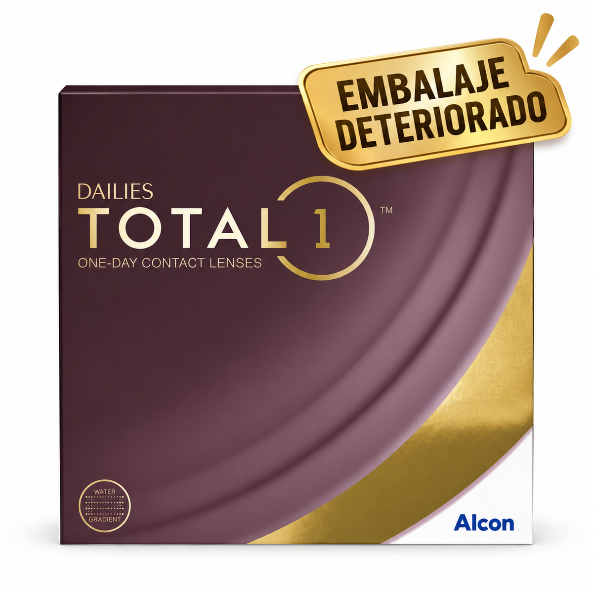 Dailies Total 1 Pack 90 lentillas