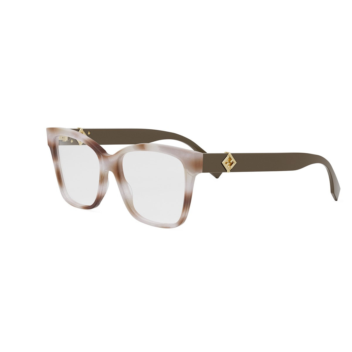 Óculos graduados Fendi FE50117I 55/15 145 FF DIAMANTES