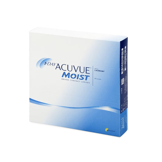 Pack Acuvue Moist de 1 dia com 90 lentes de contacto