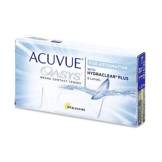 Acuvue Oasys for Astigmatism with Hydraclear Plus Pack 6 lentillas - OC Óptica