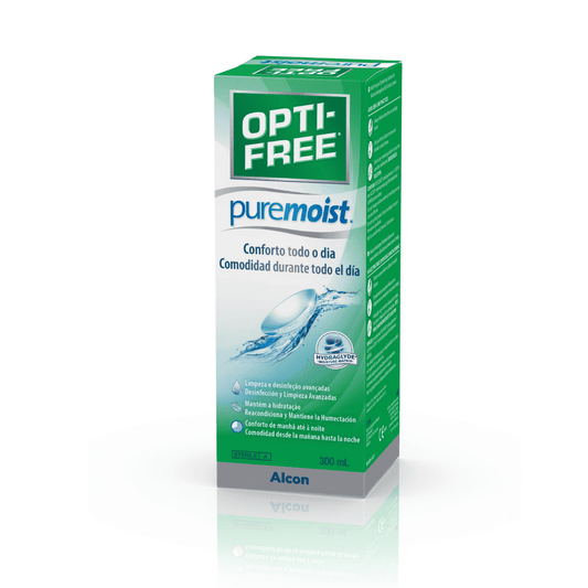 Opti-Free PureMoist 300 ML - OC Óptica