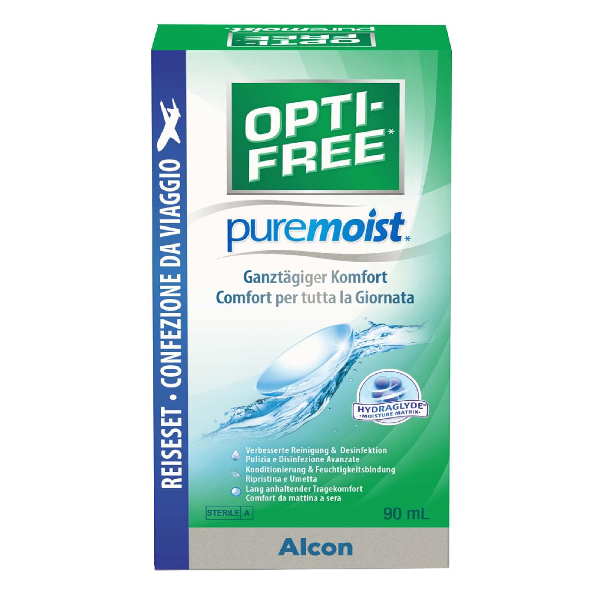 Opti-Free PureMoist 90 ML - OC Óptica