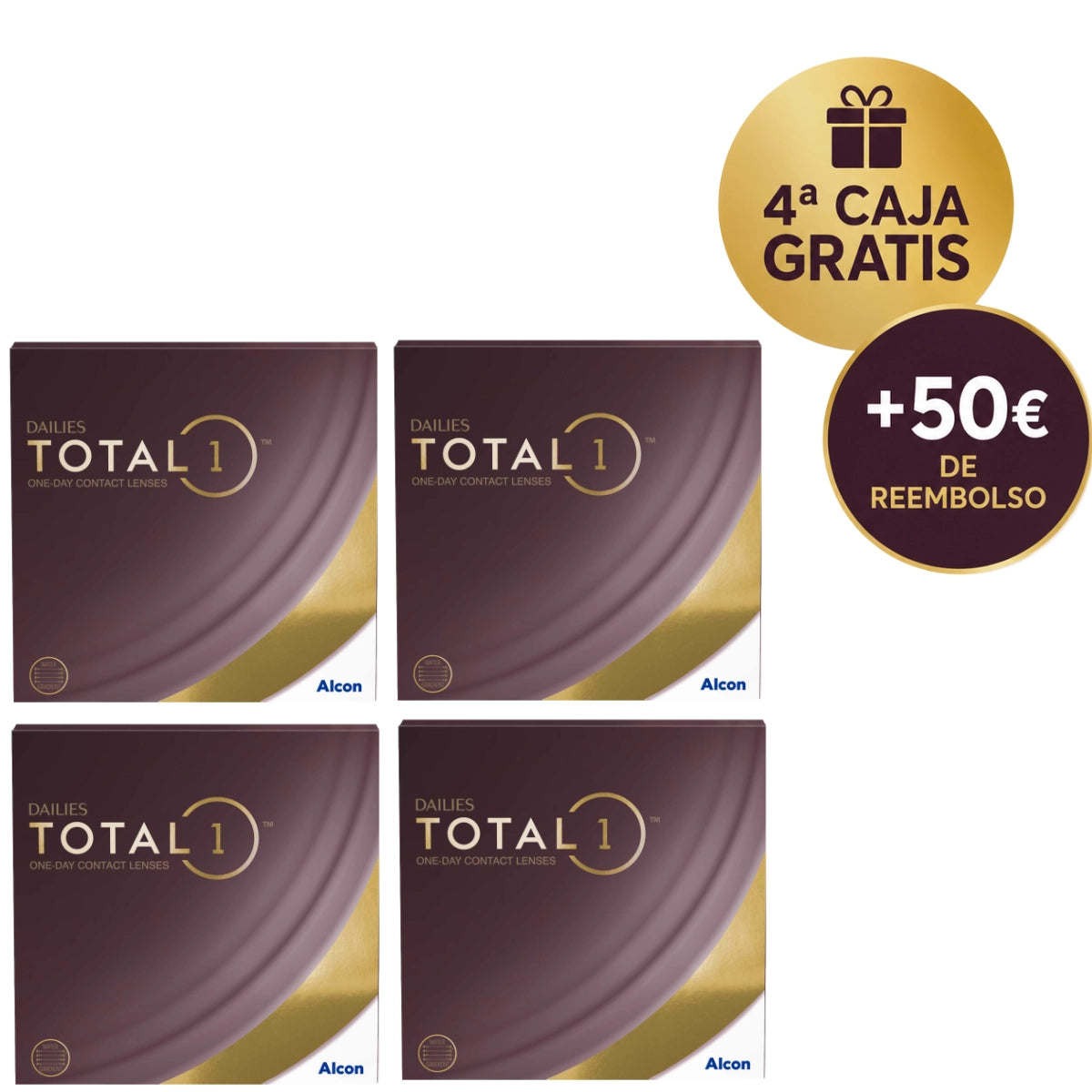 Promoción Total1 90L Esférica | 4ª Caja Gratis + 50€