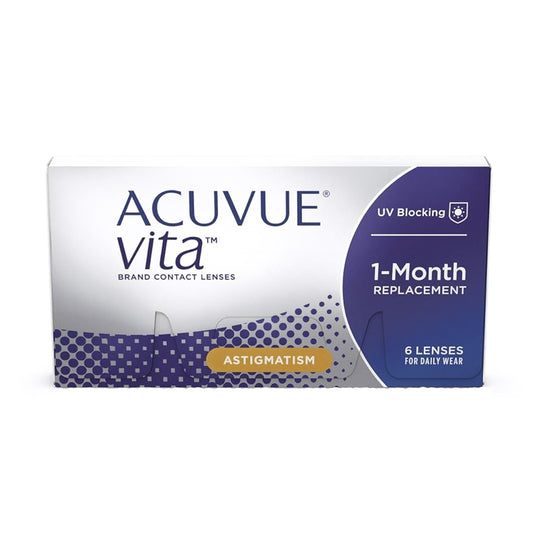 Acuvue Vita for Astigmatism Pack 6 lentillas - OC Óptica